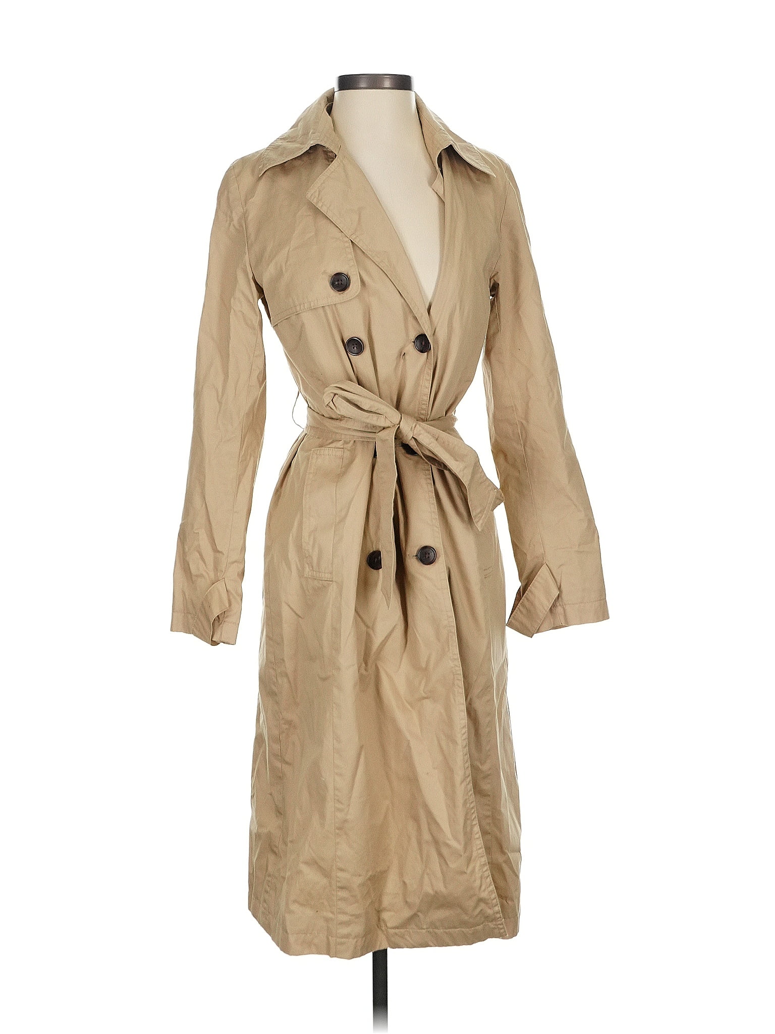 Banana Republic Factory Store Tan Trenchcoat Size XS