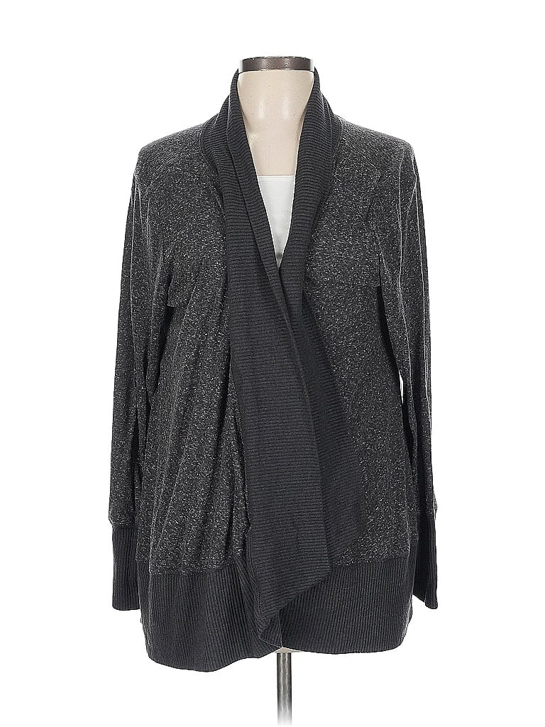 Click to view more detailed imagery on our partner's website Pre-owned Zella Cardigan Sweater In Gray