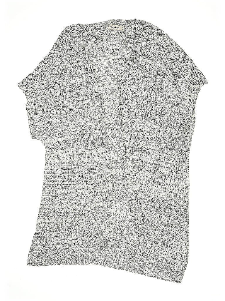 Pre-owned Abercrombie Kids' Sweater Vest In Silver