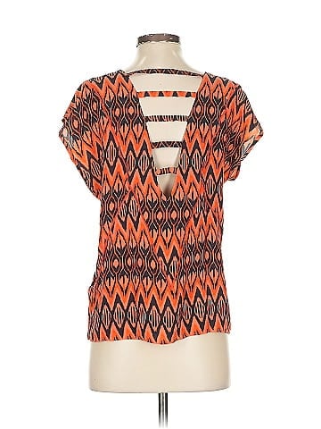 Sandro Short Sleeve Blouse (view 2)