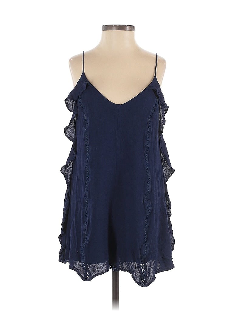 Pre-owned Lush Romper In Blue