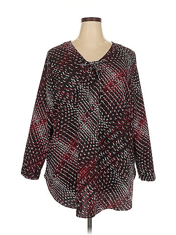 Catherines 3/4 Sleeve Blouse (view 1)