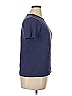 Woman Within 100% Cotton Solid Blue Active T-Shirt Size 14 (M) - photo 4
