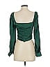 Gypsy Rose 100% Polyester Green Long Sleeve Blouse Size S - photo 2