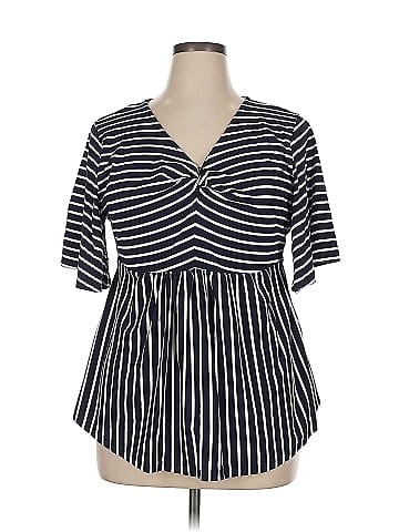 Suzanne Betro Short Sleeve Blouse (view 1)