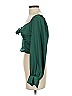 Gypsy Rose 100% Polyester Green Long Sleeve Blouse Size S - photo 4