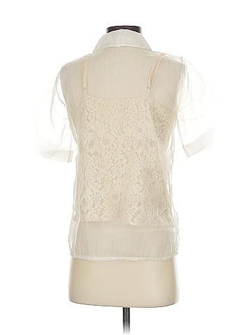 Forever That Girl for Anthropologie Short Sleeve Blouse (view 2)