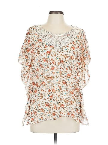 Full Tilt Short Sleeve Blouse (view 1)