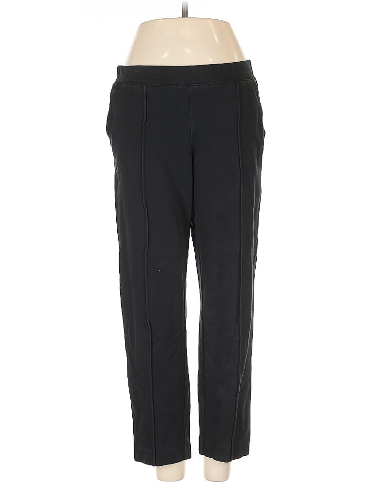 Pre-owned J.crew Factory Store Track Pants In Black