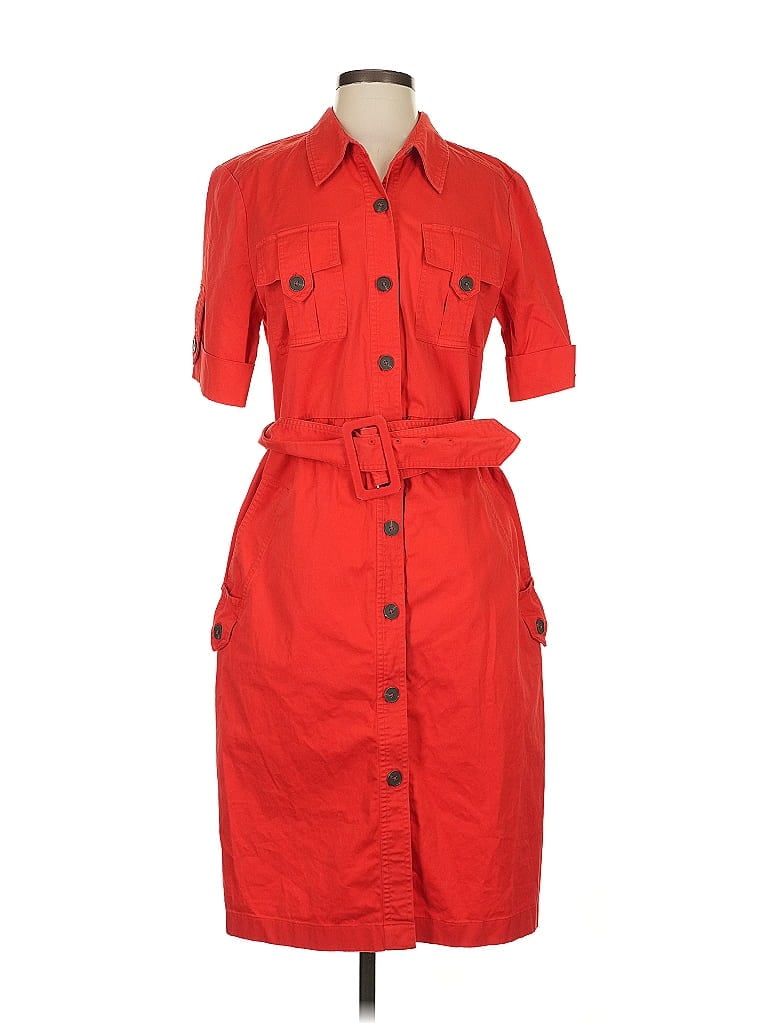 Pre-owned Derek Lam Collective Casual Dress In Red
