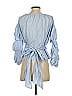 Club Monaco Blue 3/4 Sleeve Blouse Size 3 - photo 2