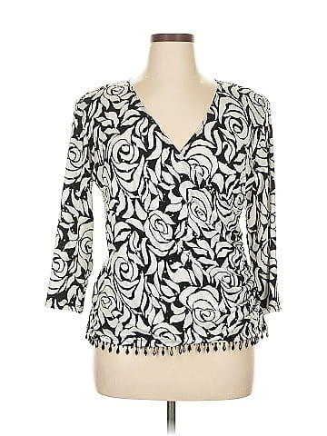MSK 3/4 Sleeve Blouse (view 1)
