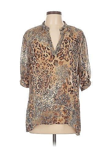 Roz & Ali 3/4 Sleeve Blouse (view 1)