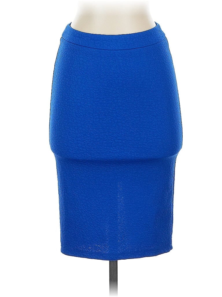 Pre-owned Mimi Chica Formal Skirt In Blue