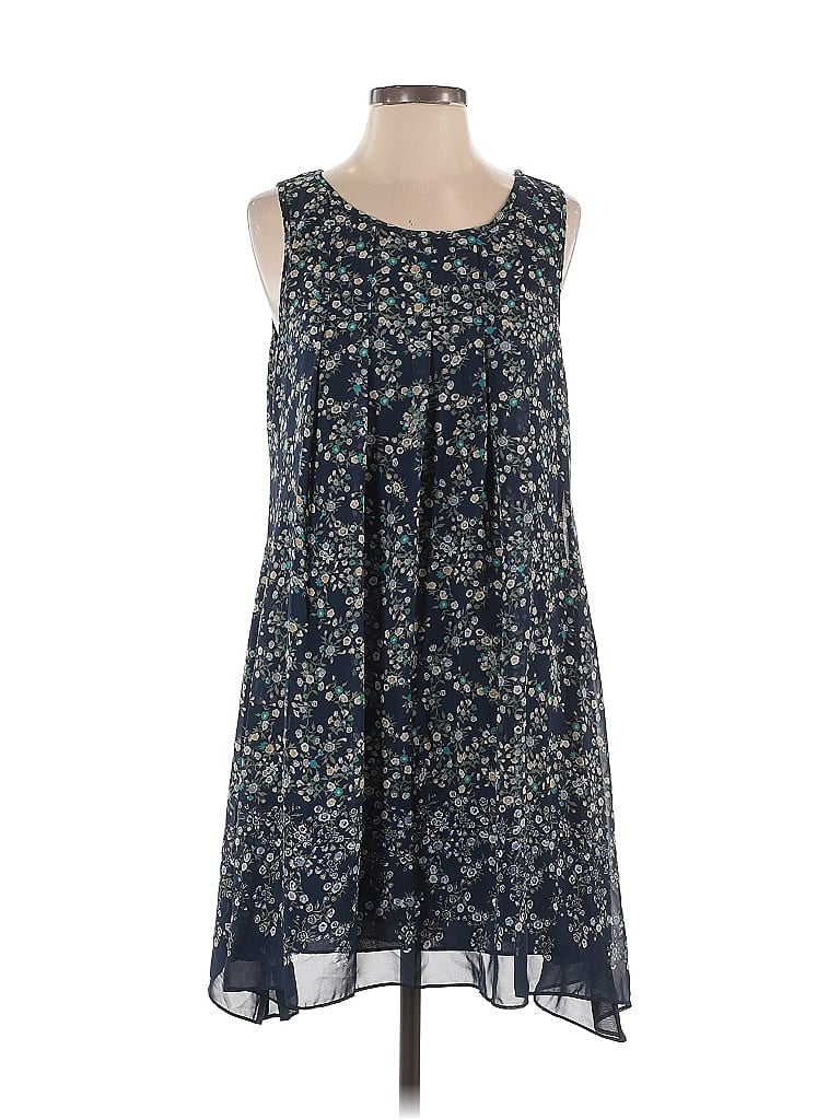 Pre-owned Max Studio Casual Dress In Blue