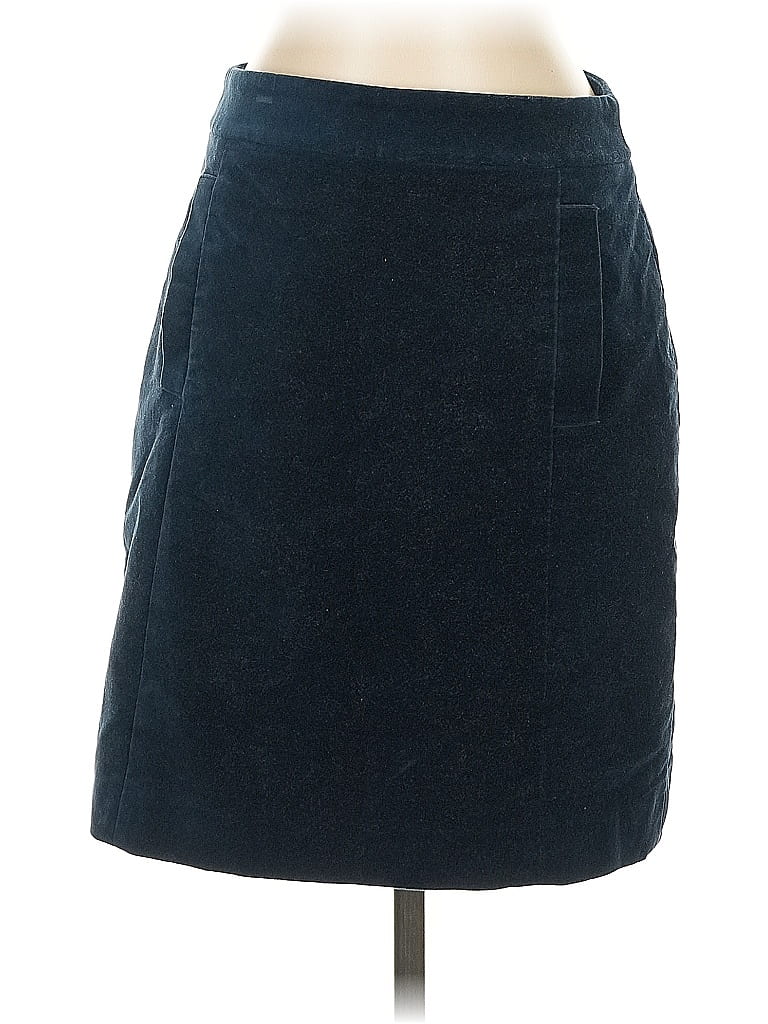 Pre-owned Ann Taylor Casual Skirt In Blue