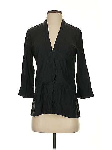 Parker 3/4 Sleeve Silk Top (view 1)