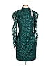 Black Halo Teal Cocktail Dress Size 4 - photo 1