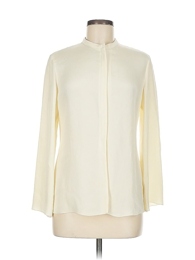 Giorgio Armani Ivory 3/4 Sleeve Blouse Size 8 - photo 1