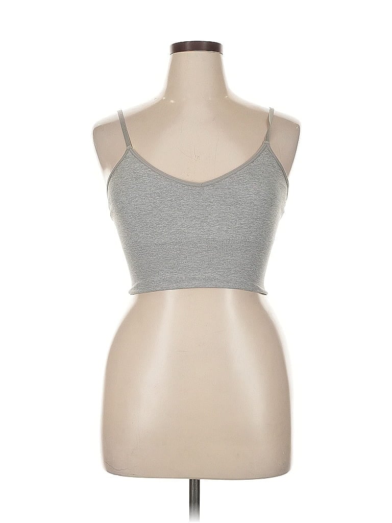 Pre-owned Marilyn Monroe Tank Top Gray Strapless Neckline Tops