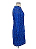 Black Halo Blue Cocktail Dress Size 8 - photo 3