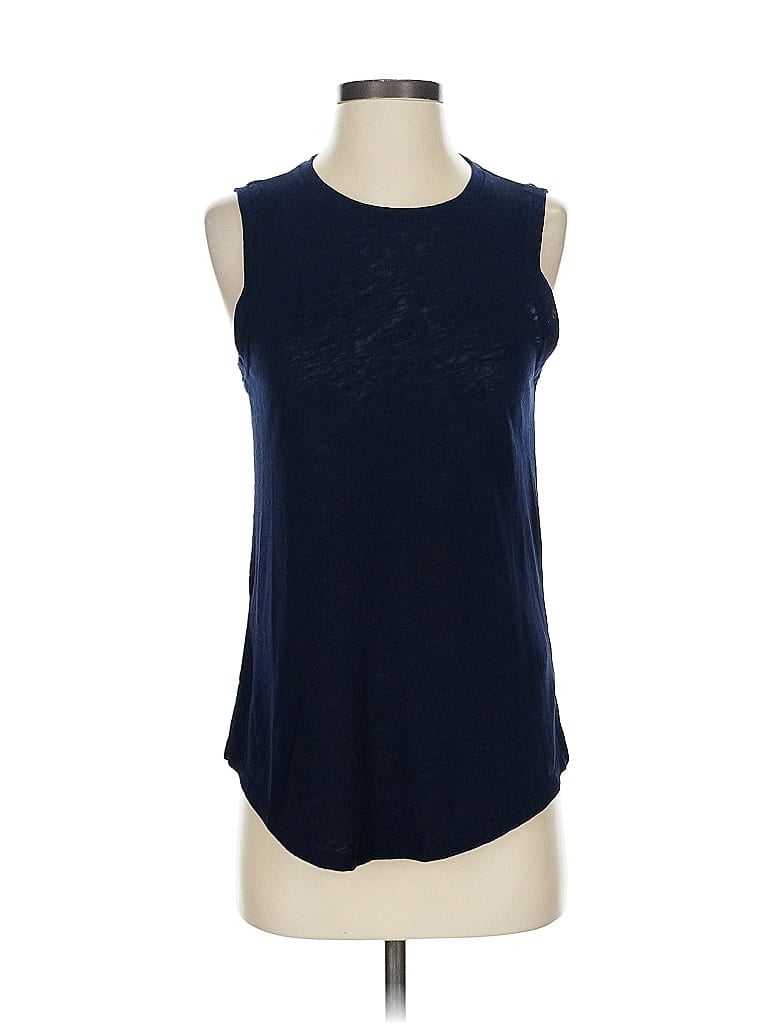 Pre-owned Athleta Sleeveless T-shirt In Blue