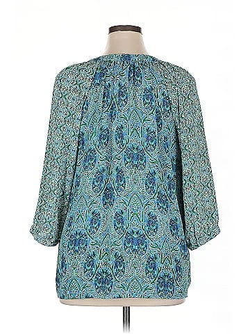 Notations 3/4 Sleeve Blouse (view 2)