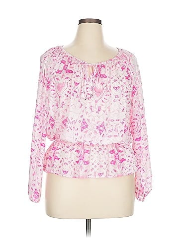 Ellen Tracy Long Sleeve Blouse (view 1)
