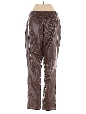 DKNY Jeans Faux Leather Pants (view 2)