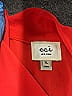 ECI 100% Polyester Red Sleeveless Blouse Size XL - photo 7