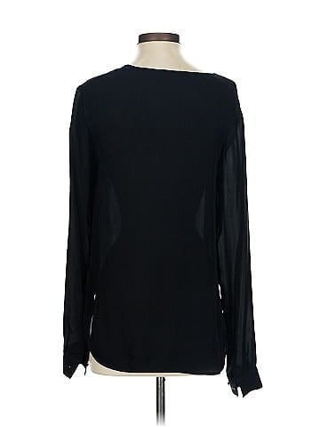 Otte Long Sleeve Silk Top (view 2)