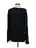 Otte 100% Silk Black Long Sleeve Silk Top Size P (petite) - photo 2