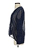 Pins and Needles 100% Polyester Polka Dots Blue Long Sleeve Blouse Size S - photo 5