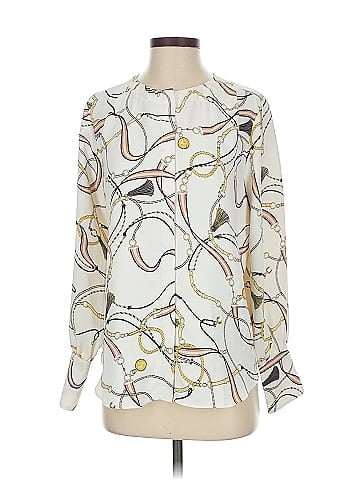 Ann Taylor Long Sleeve Blouse (view 1)