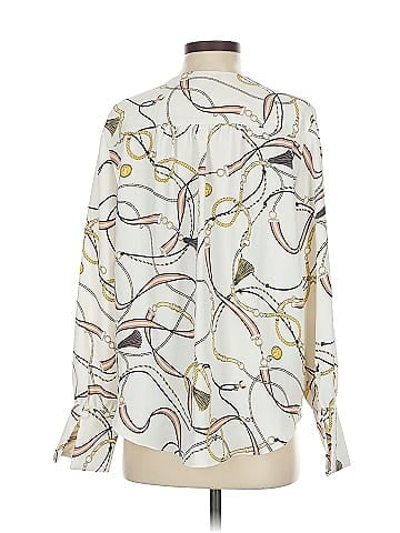Ann Taylor Long Sleeve Blouse (view 2)