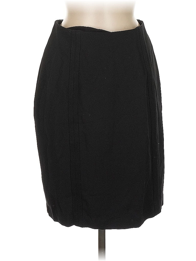Pre-owned Christopher & Banks Formal Skirt In Black