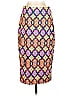 Gretchen Scott Designs Print Purple Formal Skirt Size S