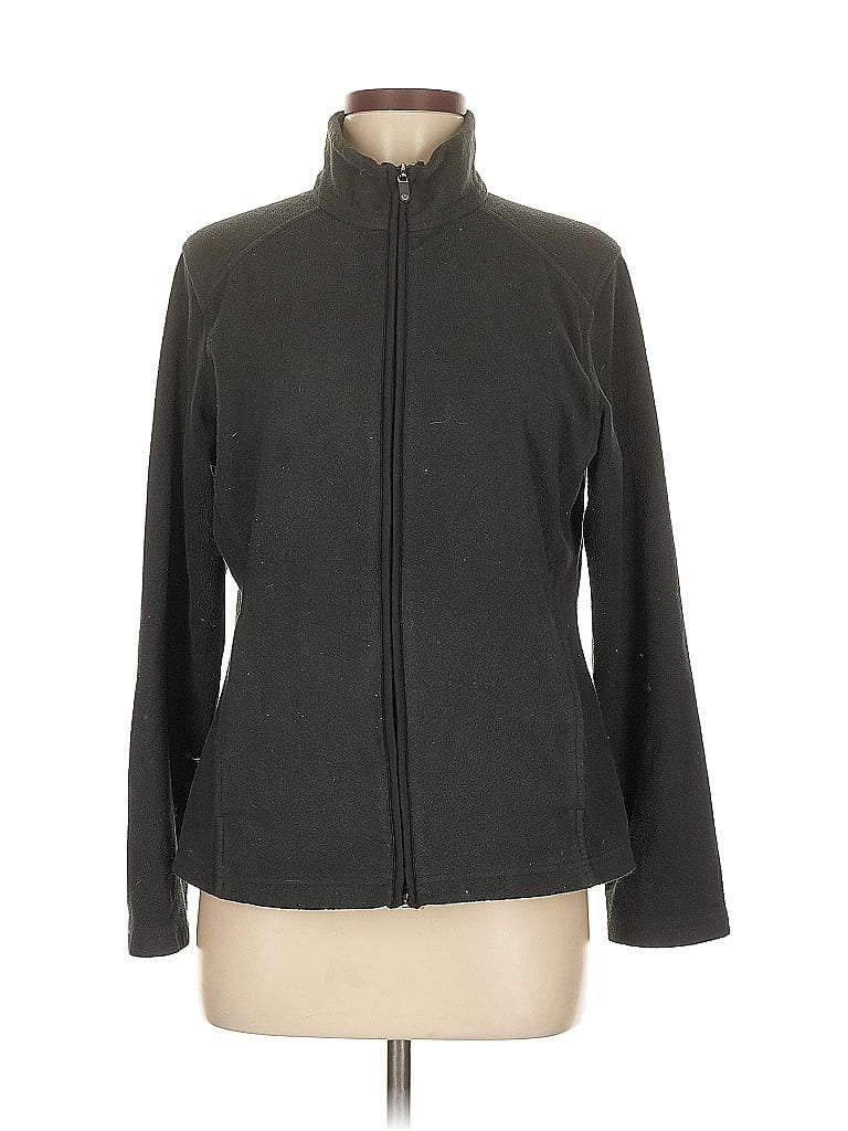 Click to view more detailed imagery on our partner's website Pre-owned Lands' End Track Jacket In Black