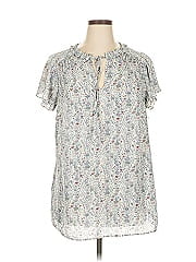 Rose + Olive Short Sleeve Blouse