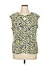 Jones Studio Yellow Sleeveless Blouse Size 1X - photo 1