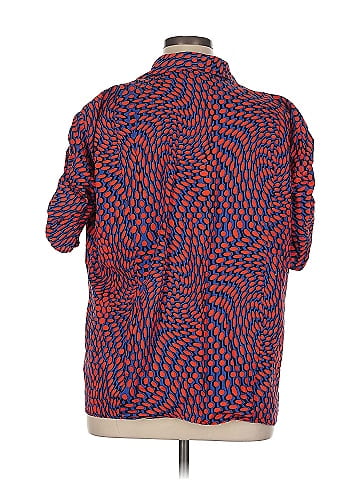 Scoop Short Sleeve Blouse (view 2)