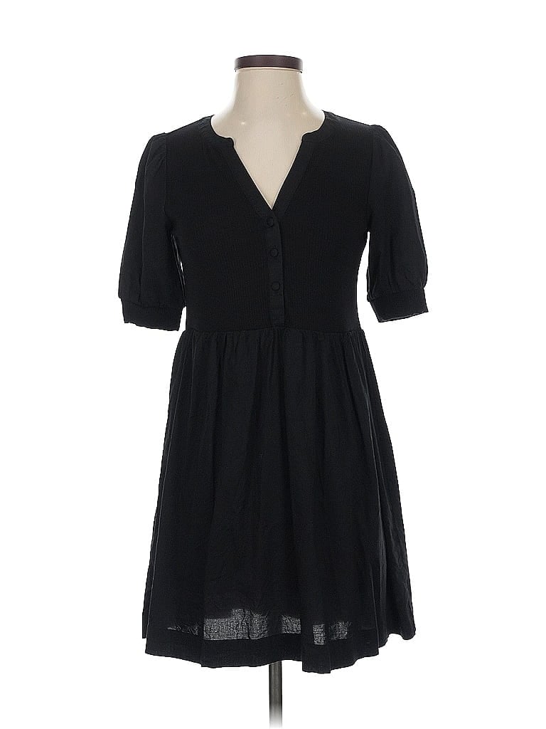 Pre-owned Ann Taylor Loft Kimono In Black