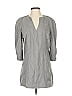Hilton Hollis 100% Polyester Gray 3/4 Sleeve Blouse Size S - photo 1