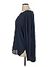 Jones New York 100% Polyester Blue Long Sleeve Blouse Size 1X - photo 5
