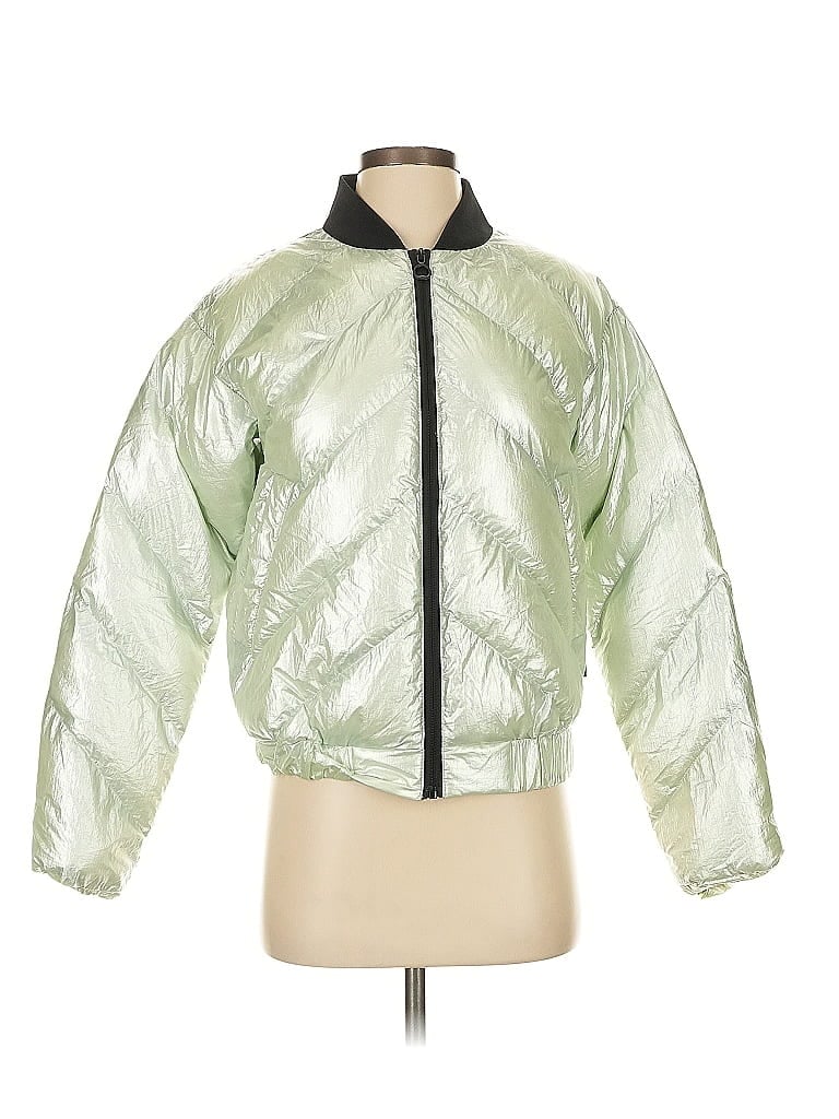 Pre-owned Noize Snow Jacket In Green