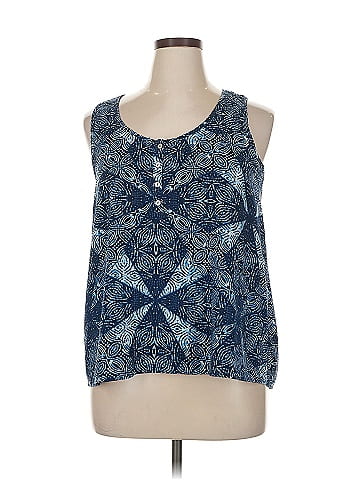 Pink Rose Sleeveless Blouse (view 1)