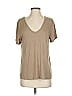 All in Favor Tan Short Sleeve T-Shirt Size S - photo 1