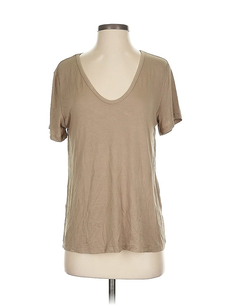 All in Favor Tan Short Sleeve T-Shirt Size S - photo 1