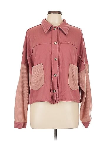 Peach Love Long Sleeve Blouse (view 1)