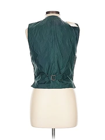 Wilsons Leather Green Velvet Wilson's Classic Vest (view 2)
